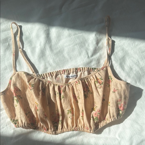 Reformation linen floral set sizer 4 zimmermann style - Picture 6 of 9